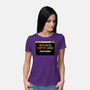 Patience Not Found-Womens-Basic-Tee-tobefonseca