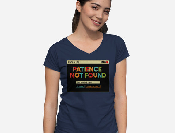 Patience Not Found
