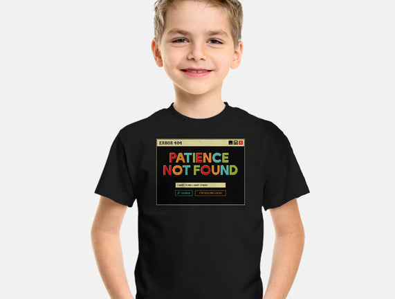 Patience Not Found