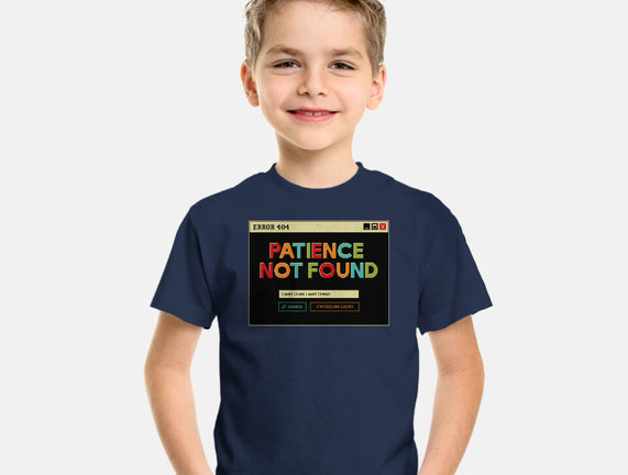Patience Not Found