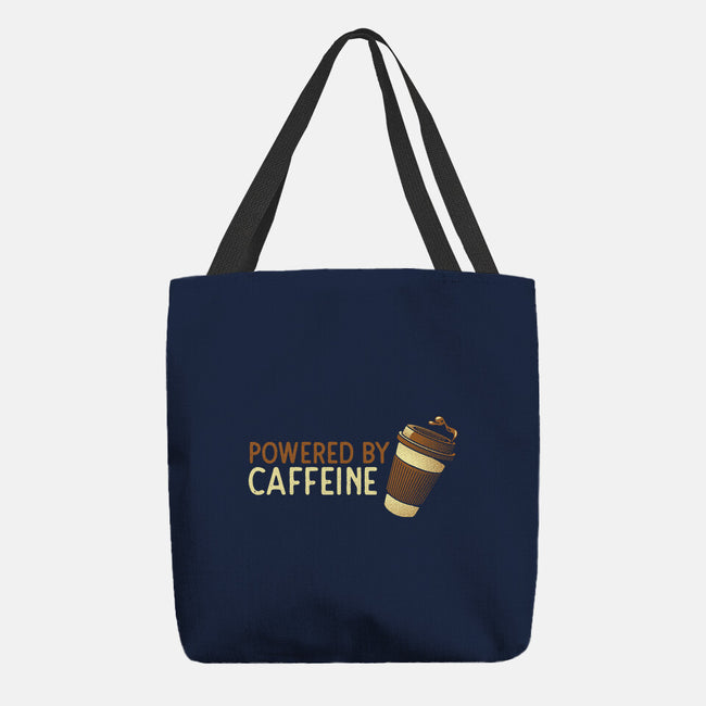 Powered By Caffeine-None-Basic Tote-Bag-tobefonseca