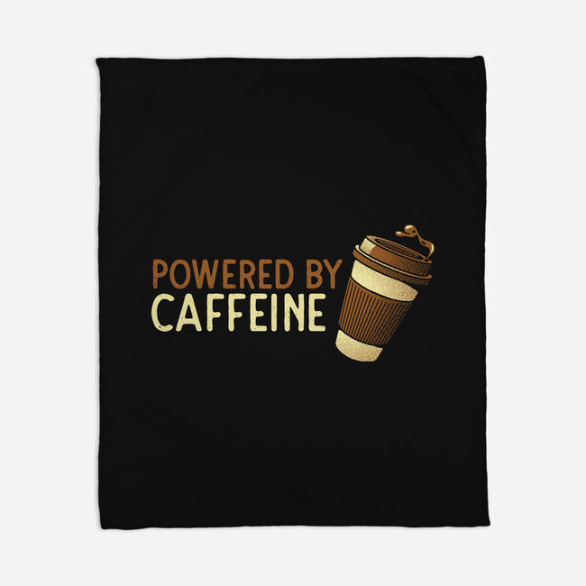 Powered By Caffeine-None-Fleece-Blanket-tobefonseca