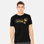 Powered By Caffeine-Mens-Heavyweight-Tee-tobefonseca