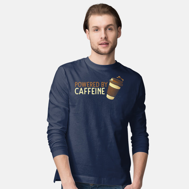 Powered By Caffeine-Mens-Long Sleeved-Tee-tobefonseca