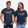 Powered By Caffeine-Unisex-Basic-Tee-tobefonseca
