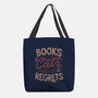 Books Cats And No Regrets-None-Basic Tote-Bag-tobefonseca