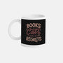 Books Cats And No Regrets-None-Mug-Drinkware-tobefonseca