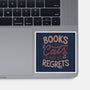 Books Cats And No Regrets-None-Glossy-Sticker-tobefonseca