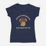 I Have So Mushroom In My Heart For You-Womens-V-Neck-Tee-tobefonseca