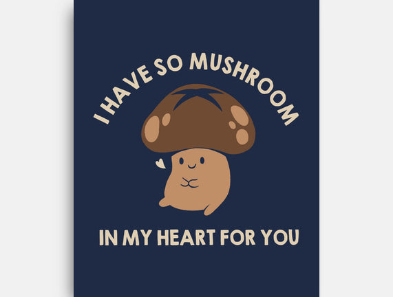 I Have So Mushroom In My Heart For You
