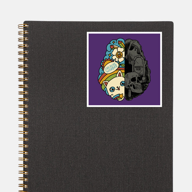 My Brain Childlike Wonder-None-Glossy-Sticker-tobefonseca