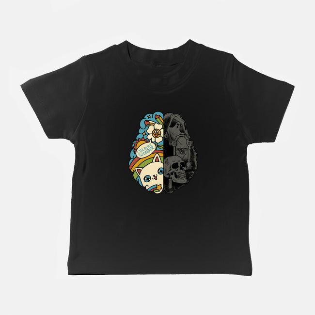My Brain Childlike Wonder-Baby-Basic-Tee-tobefonseca