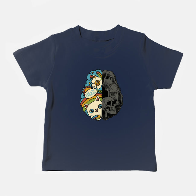 My Brain Childlike Wonder-Baby-Basic-Tee-tobefonseca