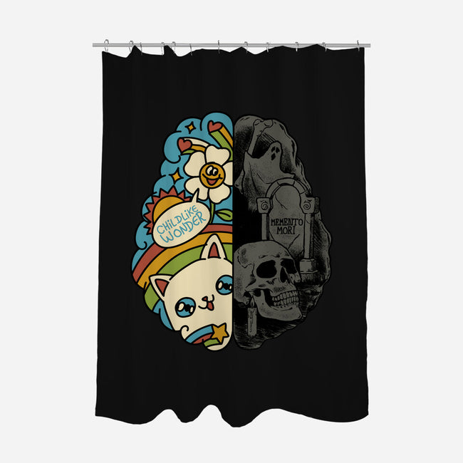 My Brain Childlike Wonder-None-Polyester-Shower Curtain-tobefonseca