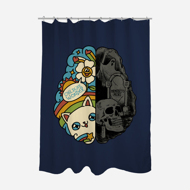 My Brain Childlike Wonder-None-Polyester-Shower Curtain-tobefonseca