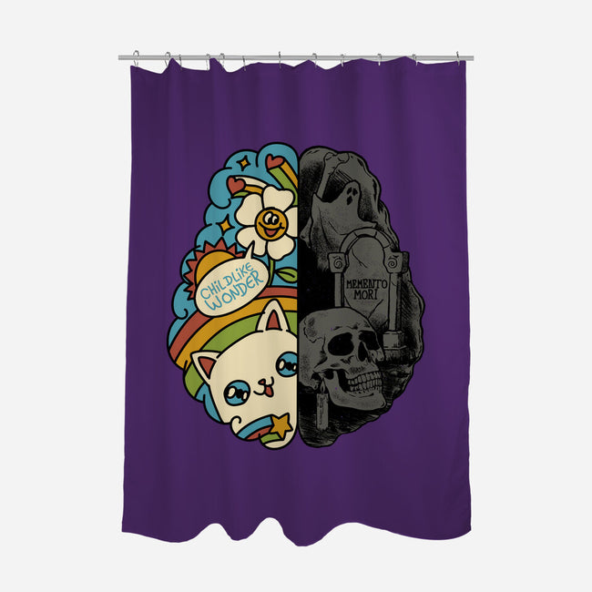 My Brain Childlike Wonder-None-Polyester-Shower Curtain-tobefonseca