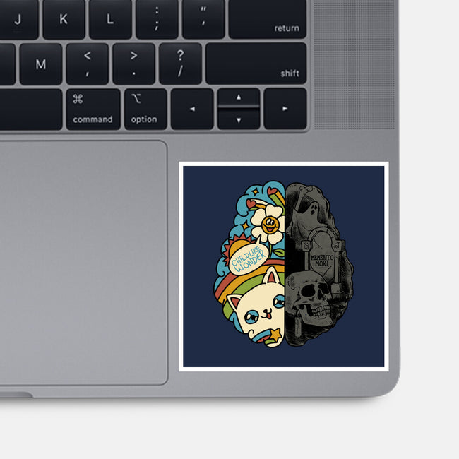 My Brain Childlike Wonder-None-Glossy-Sticker-tobefonseca