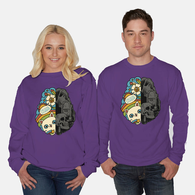 My Brain Childlike Wonder-Unisex-Crew Neck-Sweatshirt-tobefonseca