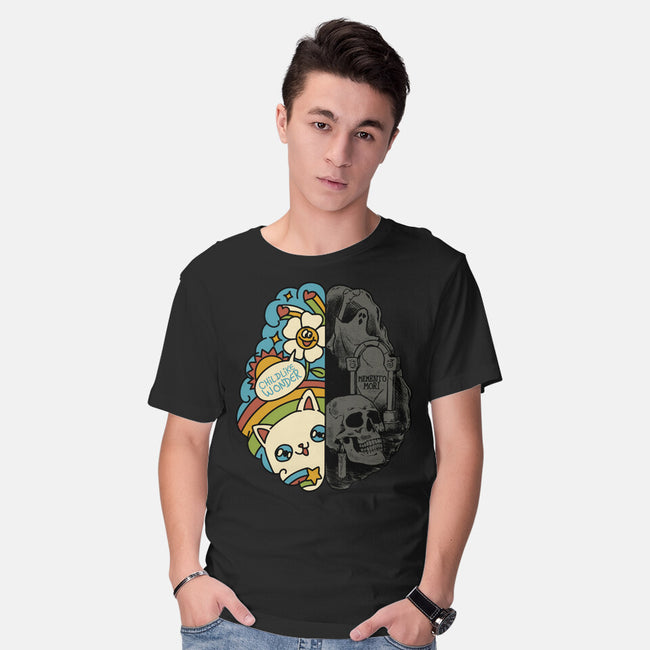 My Brain Childlike Wonder-Mens-Basic-Tee-tobefonseca