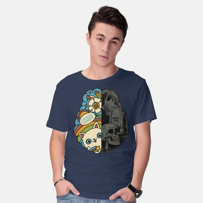 My Brain Childlike Wonder-Mens-Basic-Tee-tobefonseca
