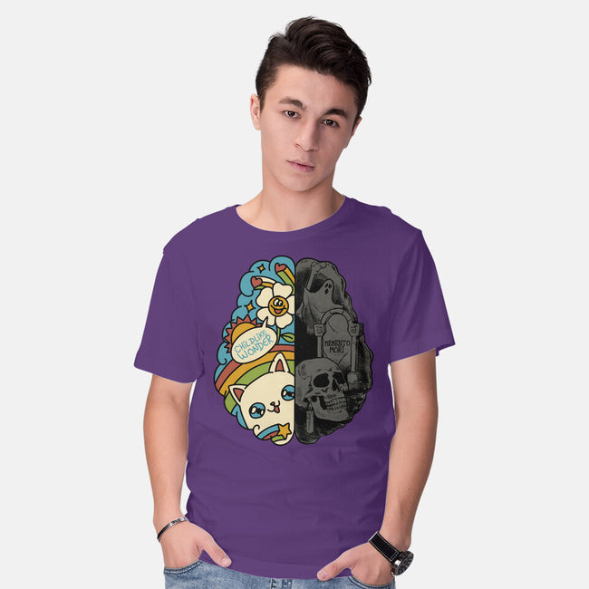 My Brain Childlike Wonder-Mens-Basic-Tee-tobefonseca
