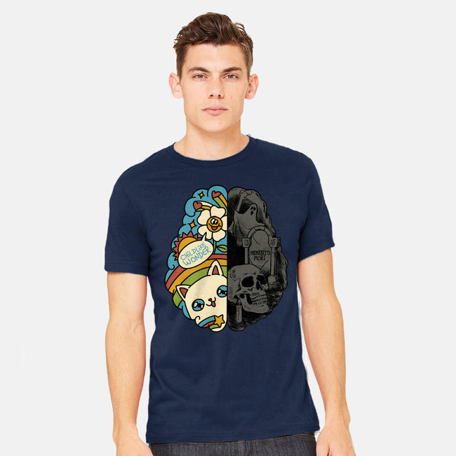 My Brain Childlike Wonder-Mens-Heavyweight-Tee-tobefonseca