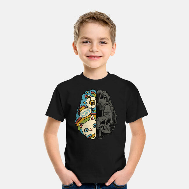 My Brain Childlike Wonder-Youth-Basic-Tee-tobefonseca