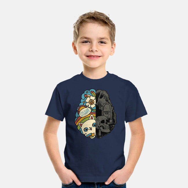 My Brain Childlike Wonder-Youth-Basic-Tee-tobefonseca