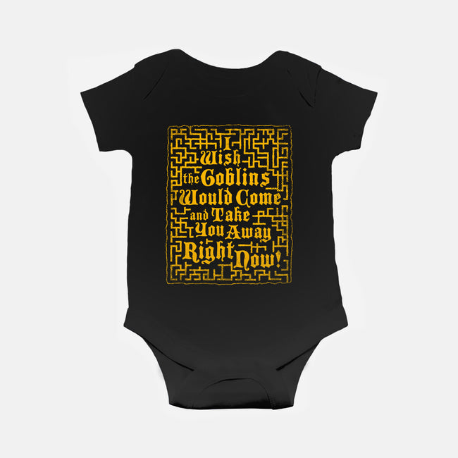 I Wish The Goblins Would Come-Baby-Basic-Onesie-Nemons
