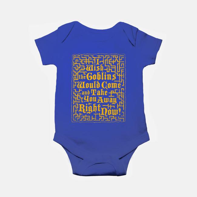 I Wish The Goblins Would Come-Baby-Basic-Onesie-Nemons