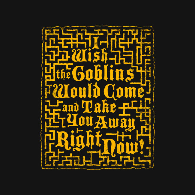 I Wish The Goblins Would Come-Unisex-Baseball-Tee-Nemons
