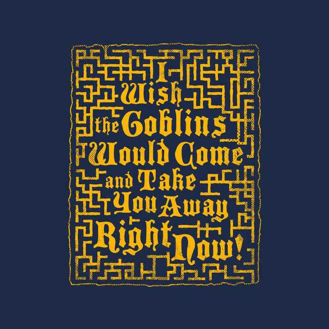 I Wish The Goblins Would Come-Womens-V-Neck-Tee-Nemons