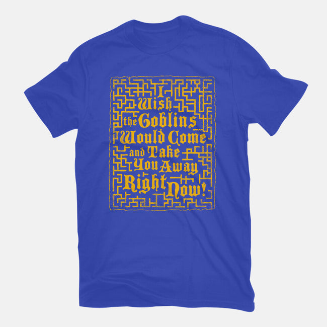 I Wish The Goblins Would Come-Mens-Heavyweight-Tee-Nemons