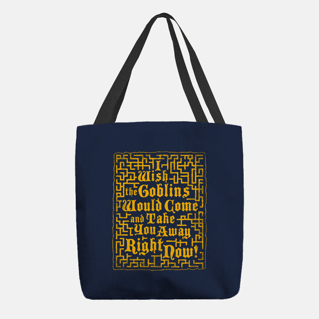 I Wish The Goblins Would Come-None-Basic Tote-Bag-Nemons