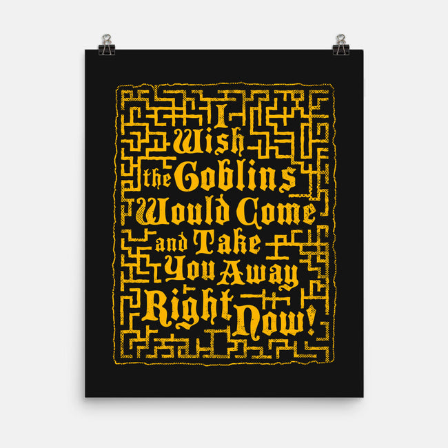 I Wish The Goblins Would Come-None-Matte-Poster-Nemons