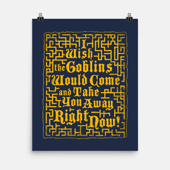 I Wish The Goblins Would Come-None-Matte-Poster-Nemons