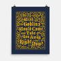 I Wish The Goblins Would Come-None-Matte-Poster-Nemons