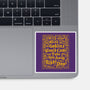 I Wish The Goblins Would Come-None-Glossy-Sticker-Nemons
