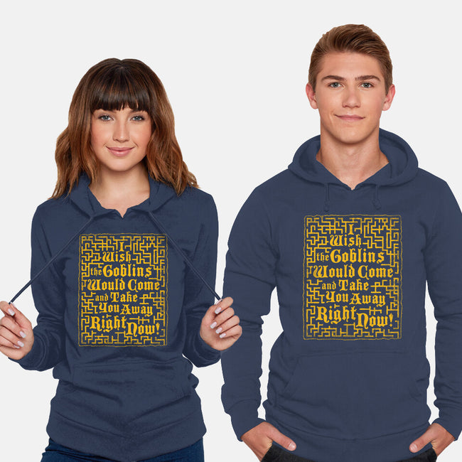 I Wish The Goblins Would Come-Unisex-Pullover-Sweatshirt-Nemons
