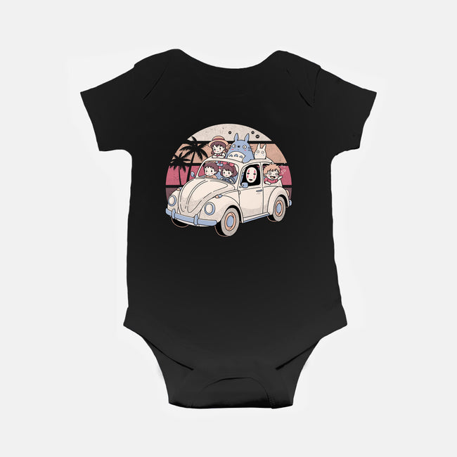 Studio Road Trip-Baby-Basic-Onesie-GODZILLARGE