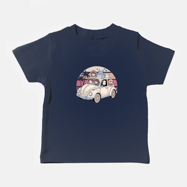 Studio Road Trip-Baby-Basic-Tee-GODZILLARGE