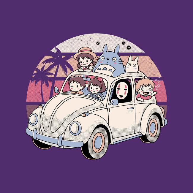 Studio Road Trip-Womens-Fitted-Tee-GODZILLARGE