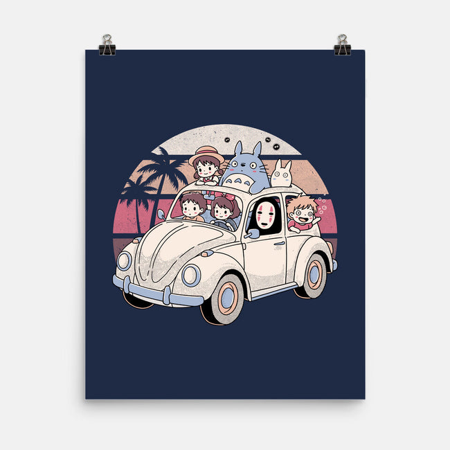 Studio Road Trip-None-Matte-Poster-GODZILLARGE