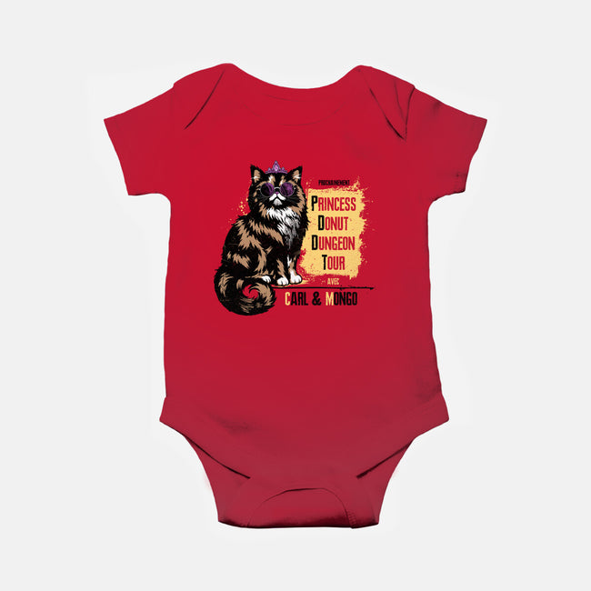 Donut Dungeon Tour-Baby-Basic-Onesie-rocketman_art