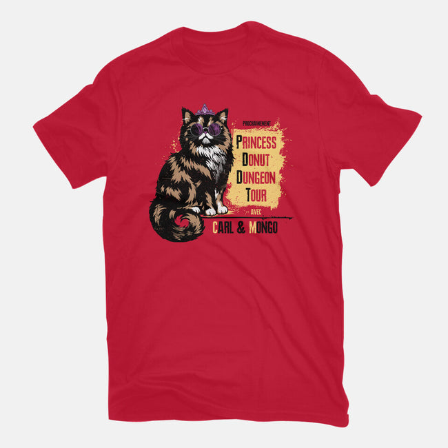 Donut Dungeon Tour-Youth-Basic-Tee-rocketman_art