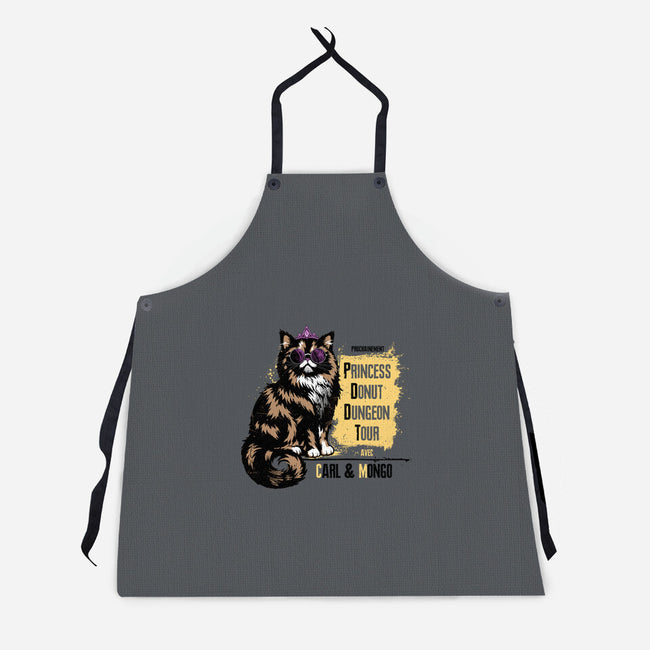 Donut Dungeon Tour-Unisex-Kitchen-Apron-rocketman_art