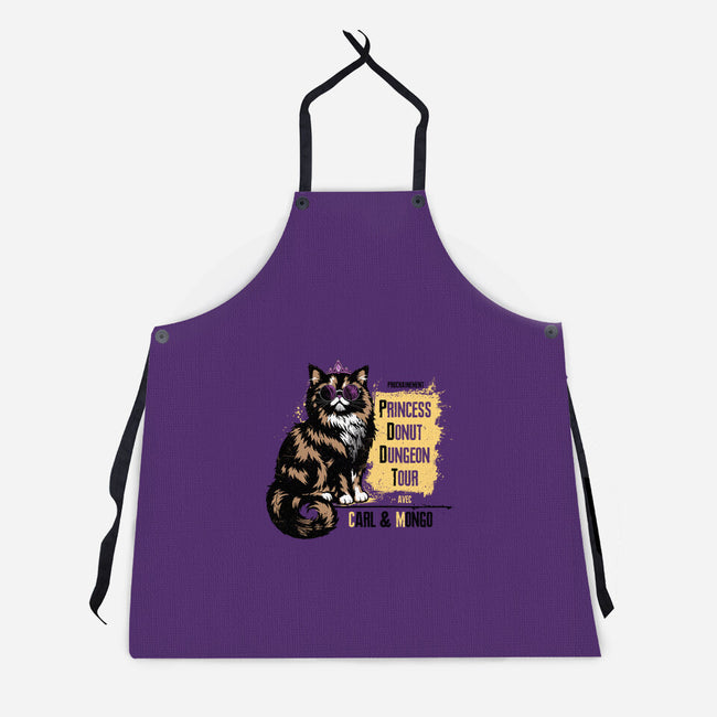 Donut Dungeon Tour-Unisex-Kitchen-Apron-rocketman_art