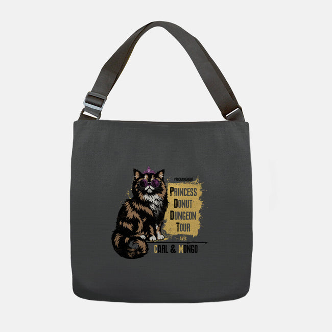 Donut Dungeon Tour-None-Adjustable Tote-Bag-rocketman_art