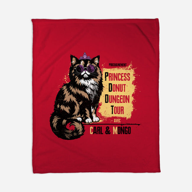 Donut Dungeon Tour-None-Fleece-Blanket-rocketman_art
