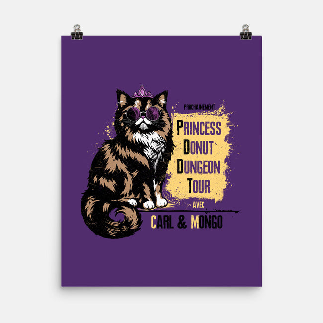 Donut Dungeon Tour-None-Matte-Poster-rocketman_art